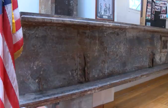 Albuquerque church hosts 9/11 memorial with World Trade Center beams