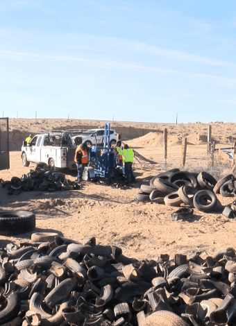 Bernalillo County gets $100,000 state grant to fight tire dumping