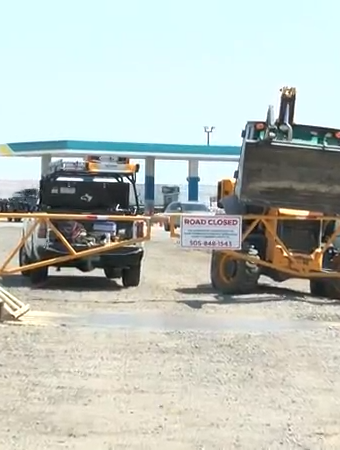 Bernalillo County road closed by Laguna Pueblo land dispute