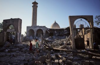 Damaged Gaza City building collapses, killing at least 12