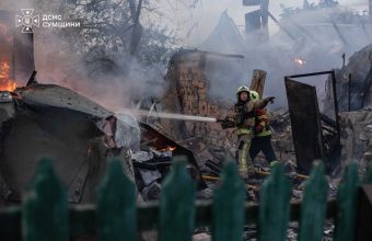 Drone strike on passenger bus kills 5 in Nikopol