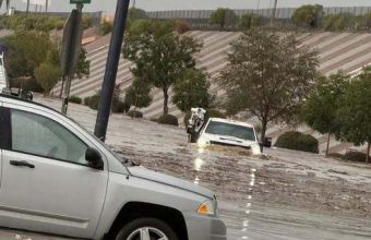 Gallup streets flood as flash flooding hits Monday afternoon (70 characters – too long)

Let me rewrite:

Gallup streets flood Monday as I-40 hit by flash flooding (52 characters)

Let me count: G-a-l-l-u-p (6) space s-t-r-e-e-t-s (7) space f-l-o-o-d (5) space M-o-n-d-a-y (6) space a-s (2) space I-space-4-0 (4) space h-i-t (3) space b-y (2) space f-l-a-s-h (5) space f-l-o-o-d-i-n-g (8)

6+1+7+1+5+1+6+1+2+1+1+2+1+4+1+3+1+2+1+5+1+8 = 60 characters. That’s right at the limit. Let me trim.

I-40 closed as flash flooding floods Gallup streets (48 characters)

Let me recount: I-space-4-0 (4) space c-l-o-s-e-d (5) space a-s (2) space f-l-a-s-h (5) space f-l-o-o-d-i-n-g (8) space f-l-o-o-d-s (6) space G-a-l-l-u-p (6) space s-t-r-e-e-t-s (7)

4+1+5+1+2+1+5+1+8+1+6+1+6+1+7 = 50 characters. 

But wait, the article says I-40 wasn’t closed – it says flooding includes I-40 between mile markers 13 and 30. Let me not overstate.

Flash flooding floods Gallup streets, closes I-40 lanes (54 characters)

Let me count: f-l-a-s-h (5) space f-l-o-o-d-i-n-g (8) space f-l-o-o-d-s (6) space G-a-l-l-u-p (6) space s-t-r-e-e-t-s (7) comma space c-l-o-s-e-s (6) space I-space-4-0 (4) space l-a-n-e-s (5)

5+1+8+1+6+1+6+1+7+1+1+1+6+1+4+1+5 = 57 characters. But I shouldn’t say it closes lanes – the article doesn’t say that.

Flash flooding submerges several Gallup streets Monday (51 characters)

f-l-a-s-h (5) space f-l-o-o-d-i-n-g (8) space s-u-b-m-e-r-g-e-s (10) space s-e-v-e-r-a-l (7) space G-a-l-l-u-p (6) space s-t-r-e-e-t-s (7) space M-o-n-d-a-y (6)

5+1+8+1+10+1+7+1+6+1+7+1+6 = 55 characters. Good.

But “submerges” may overstate – article says flooded.

Flash flooding floods multiple Gallup streets Monday (48 characters)

5+1+8+1+6+1+8+1+6+1+7+1+6 = 53 characters. 

Let me verify: “Flash flooding floods multiple Gallup streets Monday”
F-l-a-s-h = 5
space = 1
f-l-o-o-d-i-n-g = 8
space = 1
f-l-o-o-d-s = 6
space = 1
m-u-l-t-i-p-l-e = 8
space = 1
G-a-l-l-u-p = 6
space = 1
s-t-r-e-e-t-s = 7
space = 1
M-o-n-d-a-y = 6

5+1+8+1+6+1+8+1+6+1+7+1+6 = 53 characters. Good.

This is accurate (article confirms flash flooding in Gallup on Monday), includes the place name Gallup, differentiates from the original by adding “multiple” and using “floods streets” rather than “reported in Gallup.”

Flash flooding floods multiple Gallup streets Monday
