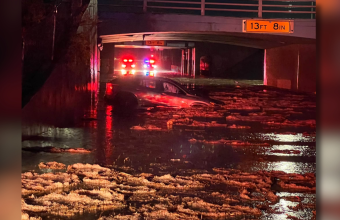 Lordsburg fire crews rescue driver trapped in flooded car