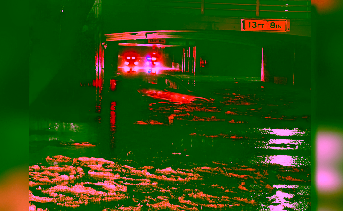 Lordsburg rescuers free driver from flooded car