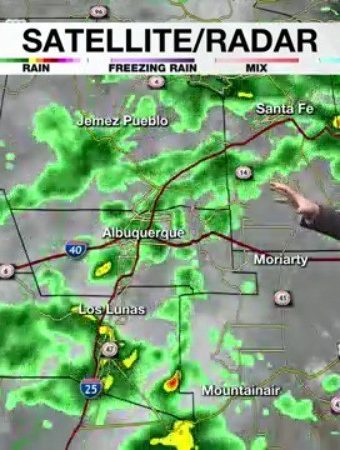 Monsoon showers continue across New Mexico through the weekend