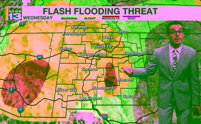 New Mexico braces for widespread rain ahead