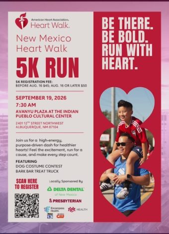New Mexico Heart Walk returns September 19 at Indian Pueblo Cultural Center