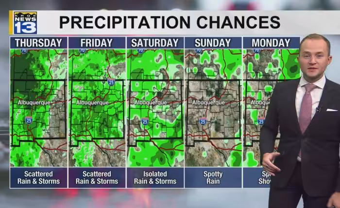 New Mexico monsoon brings more flash flood risk through Saturday