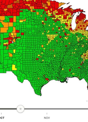 Old Farmer’s Almanac releases 2026 fall foliage map