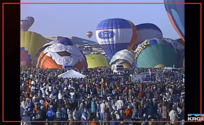 Archive report captures opening day of 1999 Albuquerque Balloon Fiesta
