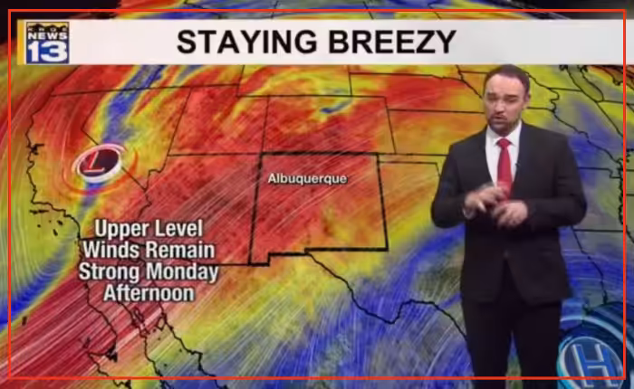 Breezy winds and drier conditions move into New Mexico this week