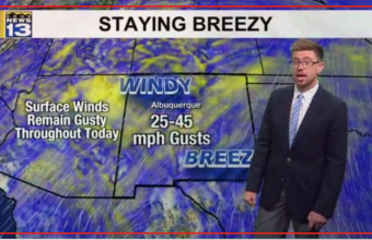 Drier air returns with breezy winds continuing across Albuquerque this week