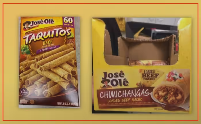 Health alert issued for frozen taquitos over possible plastic contamination