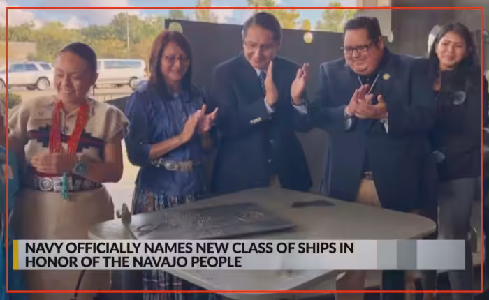 Navy names new class of ships in Washington for Navajo people