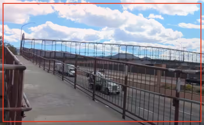 Pedestrian bridge gets safety improvements in Albuquerque Sandia Vista neighborhood