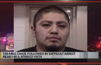 Roel Lahi charged after 150-mile police chase into Albuquerque